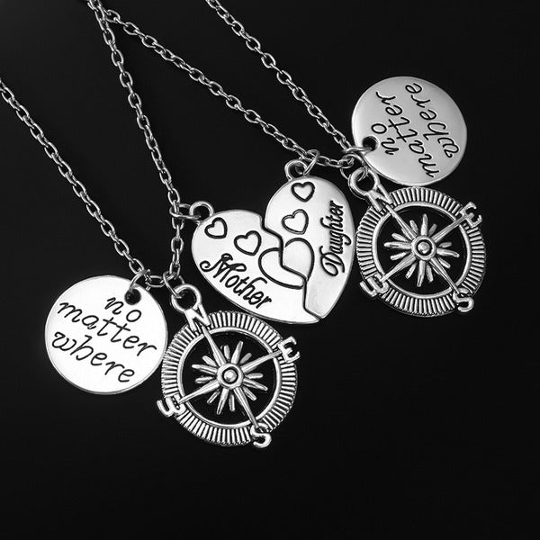 Jewelry WholesaleWholesale alloy mother's day love necklace JDC-NE-ZJ005 Necklaces 志嘉 %variant_option1% %variant_option2% %variant_option3%  Factory Price JoyasDeChina Joyas De China