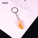 Jewelry WholesaleWholesale Natural Stone Crystal Raw Stone Polished Keychain JDC-KC-RunY001 Keychains 润阳 %variant_option1% %variant_option2% %variant_option3%  Factory Price JoyasDeChina Joyas De China