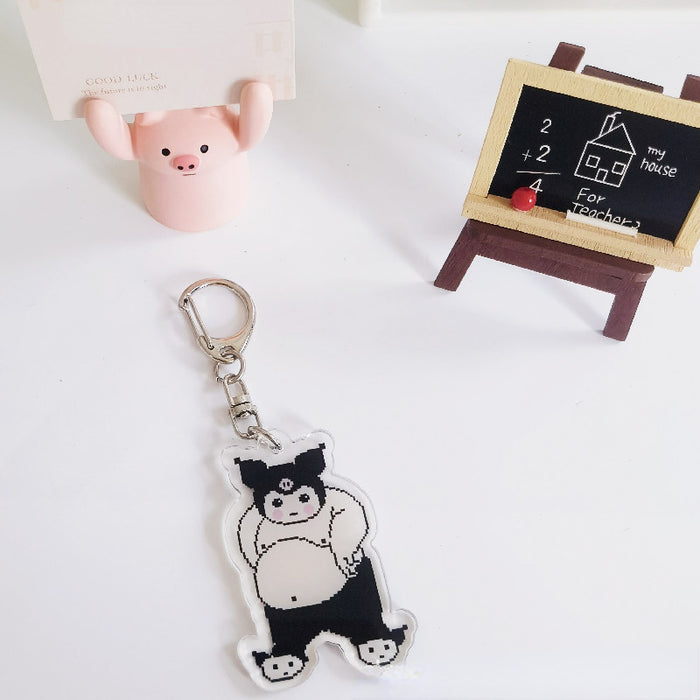 Wholesale Keychain Acrylic Cute Cartoon Pendant MOQ≥2 (S) JDC-KC-ChuangYin009