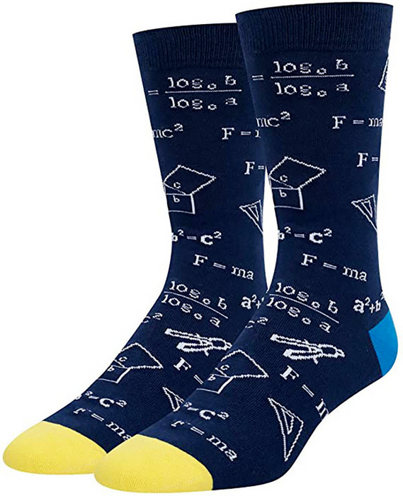 Wholesale socks Colorful math printed socks JDC-SK-DFF013