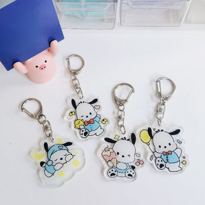 Wholesale Keychain Acrylic Cute Cartoon Pendant MOQ≥2 (S) JDC-KC-ChuangYin010