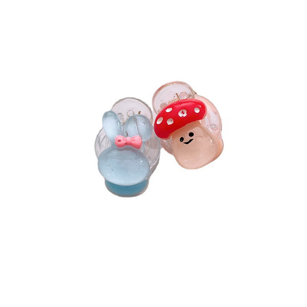 Wholesale Hair Clips Cute transparent cartoon summer small hairpin JDC-HC-MiYu015