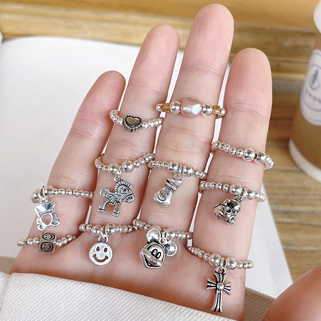 Wholesale 925 Sterling Silver Rings JDC-RS-LanZ004