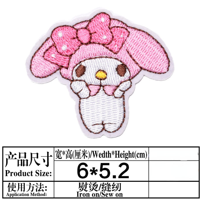 Wholesale Embroidered Cloth Stickers Cartoon (M) JDC-EBY-Lide003