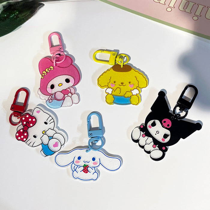 Wholesale acrylic creative cartoon keychain JDC-KC-GSXM086