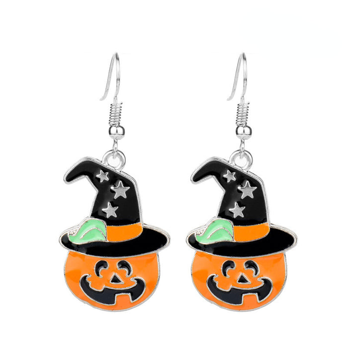 Wholesale Earrings Alloy Cartoon Halloween Christmas JDC-ES-Dsheng005