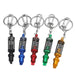 Jewelry WholesaleWholesale Spring Shock Absorber Aluminum Alloy Car Keychain MOQ≥2 JDC-KC-RWX001 Keychains 任我行 %variant_option1% %variant_option2% %variant_option3%  Factory Price JoyasDeChina Joyas De China