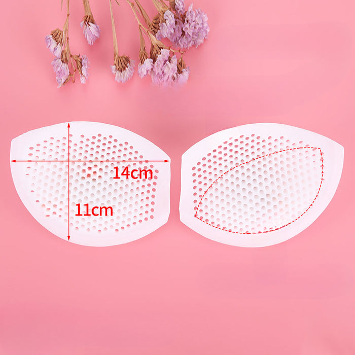 Wholesale Breathable Thickened Silicone Breast Pads, Gathering Invisible Bikini Swimsuit Honeycomb Breast Pads JDC-BRA-MuXin001