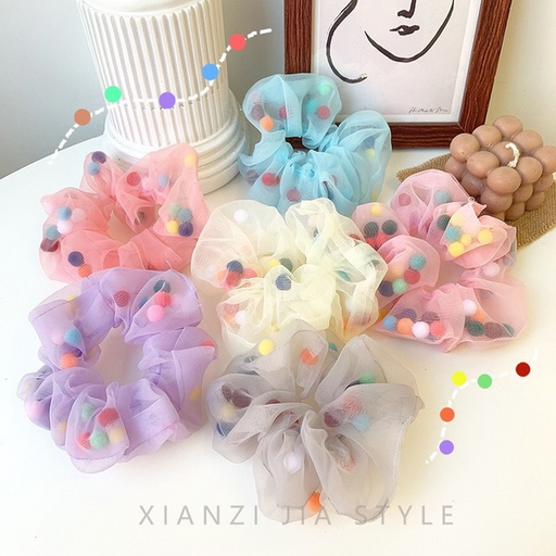 Jewelry WholesaleWholesale cloth leather band color hair circle JDC-HS-H421 Hair Scrunchies 妙德 %variant_option1% %variant_option2% %variant_option3%  Factory Price JoyasDeChina Joyas De China