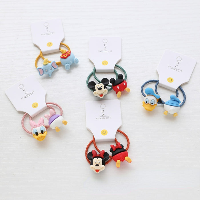 Jewelry WholesaleWholesale cartoon children's plastic resin hair scrunchies MOQ≥5 JDC-HS-Shij007 Hair Scrunchies 世景 %variant_option1% %variant_option2% %variant_option3%  Factory Price JoyasDeChina Joyas De China