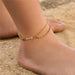 Bulk Jewelry chain beads anklets Wholesale JDC-AS-d006 Wholesale factory from China YIWU China