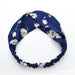 Bulk Jewelry Cross hair band simple elastic wash hair accessories hair band floral fabric hair band wholesale JDC-HD-h018 Wholesale factory from China YIWU China