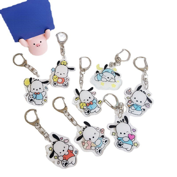 Wholesale Keychain Acrylic Cute Cartoon Pendant MOQ≥2 (S) JDC-KC-ChuangYin010