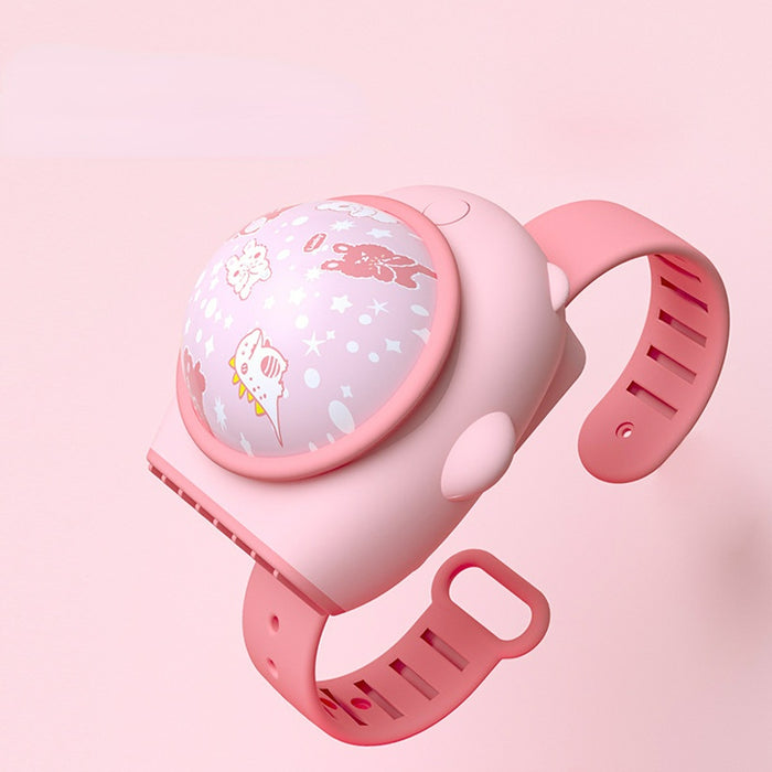 Jewelry WholesaleWholesale Plastic ABS Kids USB Charging Cartoon Leafless Watch Fan JDC-FAN-SJia001 FAN 昇佳 %variant_option1% %variant_option2% %variant_option3%  Factory Price JoyasDeChina Joyas De China