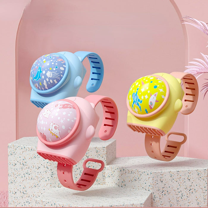 Jewelry WholesaleWholesale Plastic ABS Kids USB Charging Cartoon Leafless Watch Fan JDC-FAN-SJia001 FAN 昇佳 %variant_option1% %variant_option2% %variant_option3%  Factory Price JoyasDeChina Joyas De China