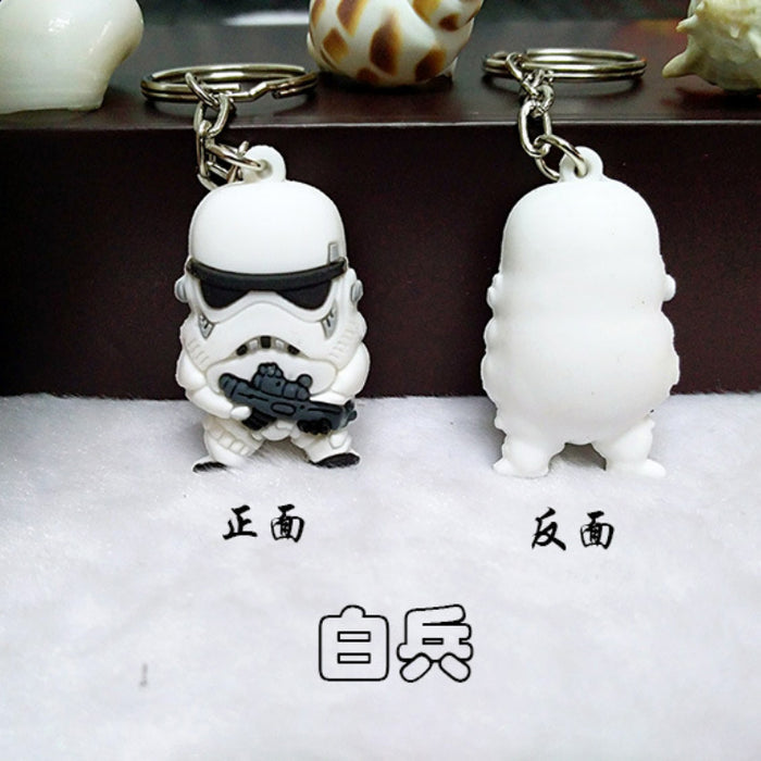 Wholesale Cartoon Silicone Keychain MOQ≥2 (M) JDC-KC-Taomi001