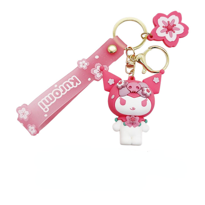 Wholesale Keychain PVC Soft Adhesive Cute Cartoon Creative Ornament JDC-KC-JiaoL016