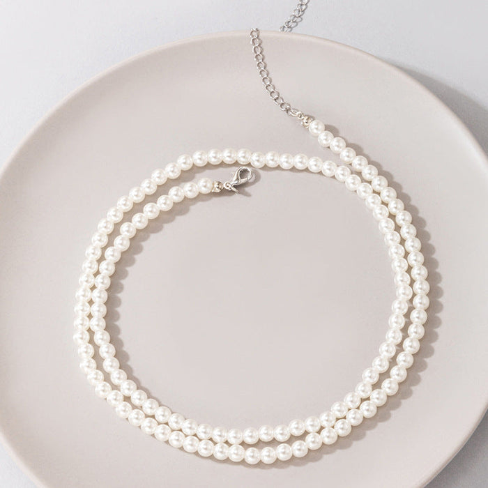 Wholesale Pearl Alloy Necklace JDC-NE-C233