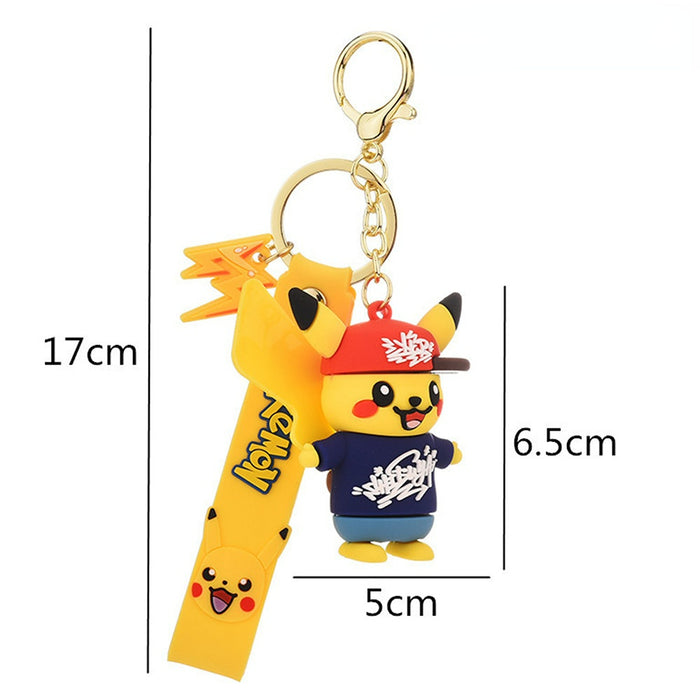 Wholesale Cartoon PVC Soft Rubber Keychain MOQ≥2 JDC-KC-ShengH001