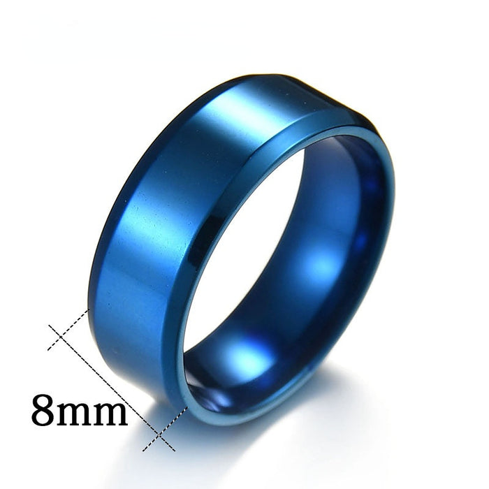 Wholesale Titanium Steel Rings Stainless Steel Rings JDC-RS-RXSFL017