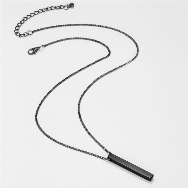 Jewelry WholesaleWholesale Titanium Steel Hip Hop Long Necklace JDC-NE-ZhuJ001 necklaces 诛积 %variant_option1% %variant_option2% %variant_option3%  Factory Price JoyasDeChina Joyas De China