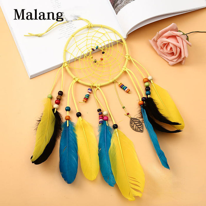 Wholesale dream catcher iron hand-made wind chimes JDC-DC-ML006