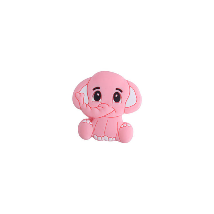 Wholesale 3CM Silicone Elephant Panda Sheep Beads JDC-BDS-Baoqin010