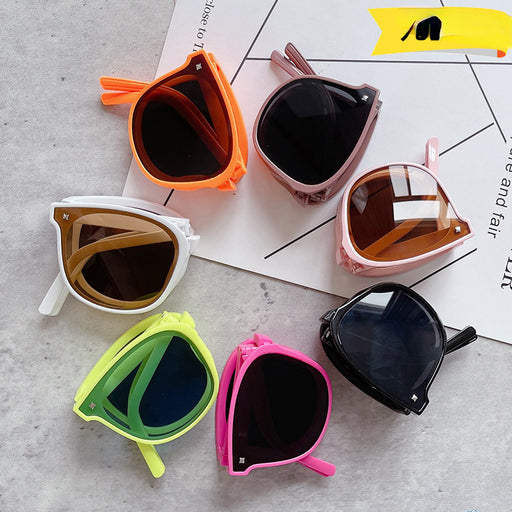 Jewelry WholesaleWholesale children's foldable second generation sunglasses men's UV protection JDC-SG-GuangD014 Sunglasses 光度 %variant_option1% %variant_option2% %variant_option3%  Factory Price JoyasDeChina Joyas De China