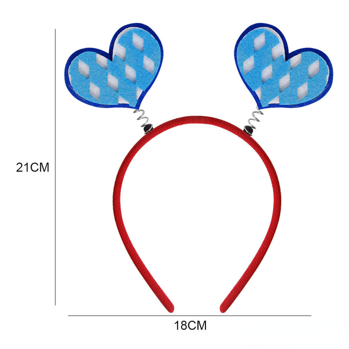 Wholesale Munich Beer Felt Plastic Headband JDC-HD-Zhouhao004