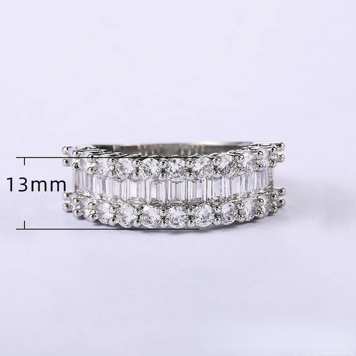 Wholesale Ring Copper Zircon MOQ≥2 JDC-PREMCAOS-RS-019