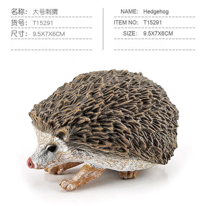 Wholesale Ornament Hedgehog Model PVC JDC-OS-BoLing001