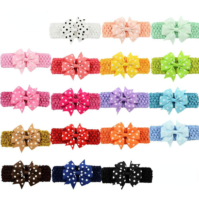 Wholesale Children's Thread Bands Bows Hair Bands MOQ≥2 JDC-HS-WenG001