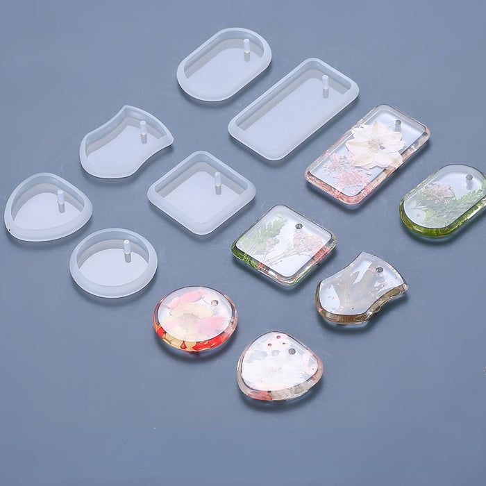 Wholesale Epoxy DIY Heart Silicone Mould MOQ≥2 JDC-DIY-MLML001