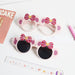 Jewelry WholesaleWholesale cartoon funny bear glasses JDC-SG-MingK009 Sun Glasses 明可 %variant_option1% %variant_option2% %variant_option3%  Factory Price JoyasDeChina Joyas De China