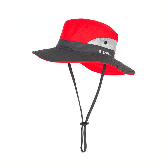 Wholesale fisherman hat spring and summer new wide brim sun hat JDC-FH-SenW003