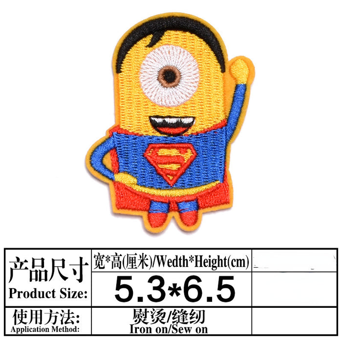 Wholesale Embroidery Cloth Patch Embroidery Badge Cartoon (M) JDC-EBY-Lide008