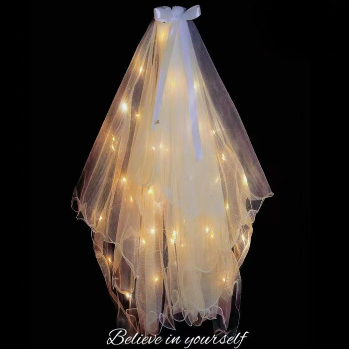 Wholesale Veil Fabric LED Lighted MOQ≥3 JDC-FT-SHCA002