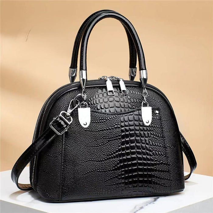 Wholesale Shoulder Bag PU Crocodile Pattern Retro Handbag Diagonal Cross JDC-SD-haim011