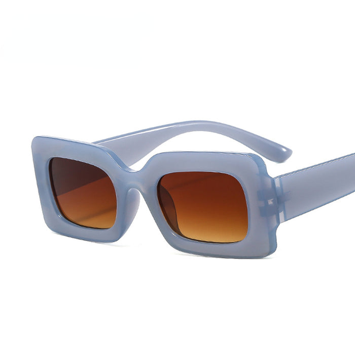 Wholesale Sunglasses AC Square Jelly Color MOQ≥2 JDC-SG-XiA031