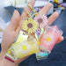Jewelry WholesaleWholesale Daisy Milk Tea Cup Keychain Personality Trend Girl Bag Ornament JDC-KC-BaiM037 Keychains 百茂 %variant_option1% %variant_option2% %variant_option3%  Factory Price JoyasDeChina Joyas De China