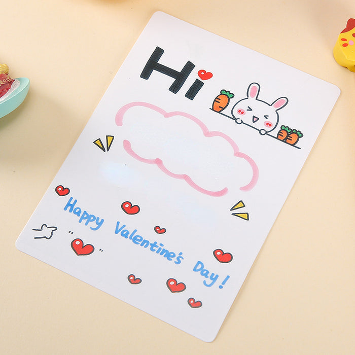 Wholesale Greeting Cards Kids Cartoon Birthday Cards Mother's Day Valentine's Day Hand MOQ≥10 JDC-GC-YiHONG002