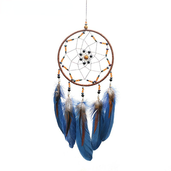 Wholesale Beaded Feather Dreamcatcher JDC-DC-XR016