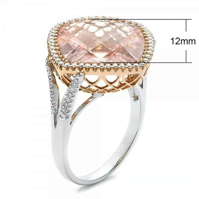 Jewelry WholesaleWholesale Copper Zircon Plated 14k Rose Gold Rings MOQ≥2 JDC-RS-CaoS027 Rings 曹适 %variant_option1% %variant_option2% %variant_option3%  Factory Price JoyasDeChina Joyas De China