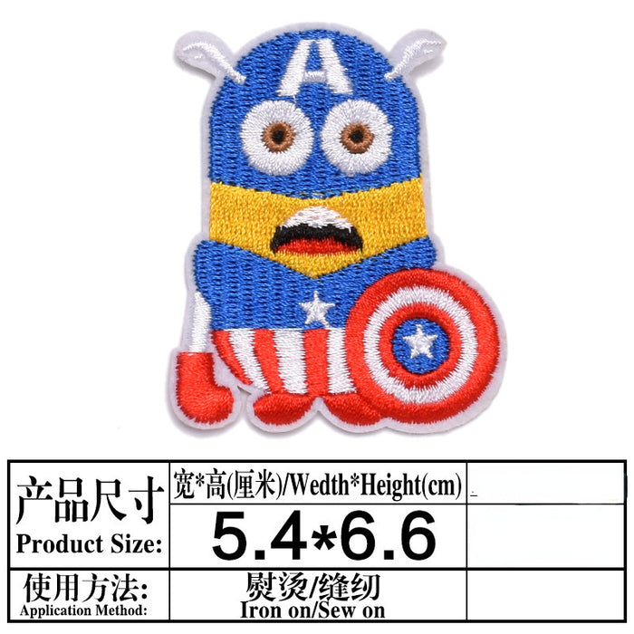 Wholesale Embroidery Cloth Patch Embroidery Badge Cartoon (M) JDC-EBY-Lide008