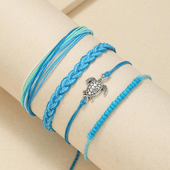 Wholesale Wave Bracelet Combination Boho Braided Wave Bracelet JDC-BT-ZengZ020