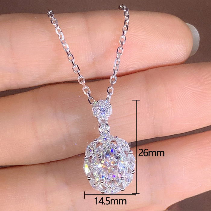 Wholesale Necklace Copper Zircon MOQ≥2 JDC-PREMCAOS-NE-009