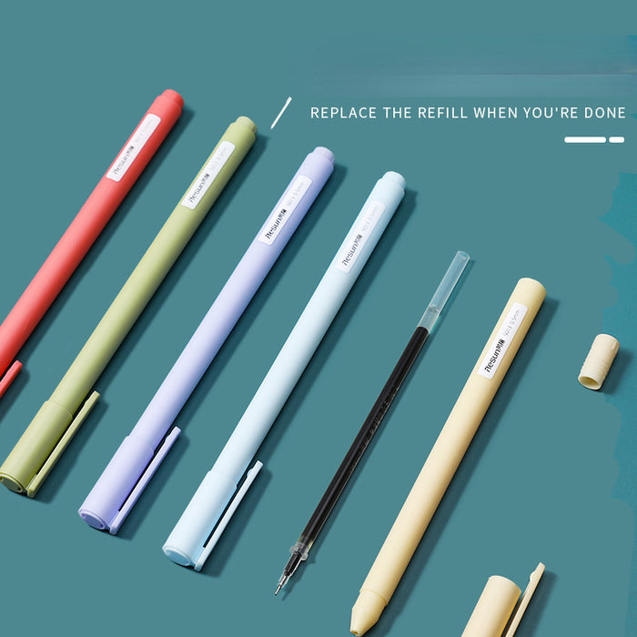 Wholesale Color Handbook Pen Plastic Ballpoint Pen 5pcs/box MOQ≥2 JDC-BP-Ruix001