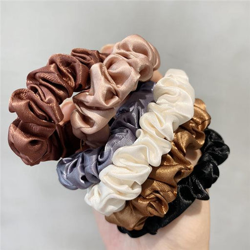 Bulk Jewelry Elegant satin hair Scrunchies wholesale JDC-HS-h001 Wholesale factory from China YIWU China