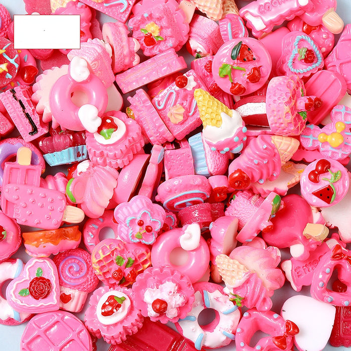 Jewelry WholesaleWholesale kawaii 3d candy cartoon resin gummy DIY nail stickers accessories JDC-NS-TNi004 Nail Stickers 太尼 %variant_option1% %variant_option2% %variant_option3%  Factory Price JoyasDeChina Joyas De China