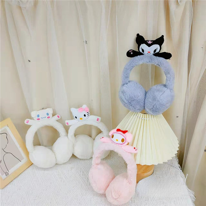 Wholesale Earmuff Plush Warm Winter Thick Cute Cartoon (M) MOQ≥3 JDC-EF-AiMan003